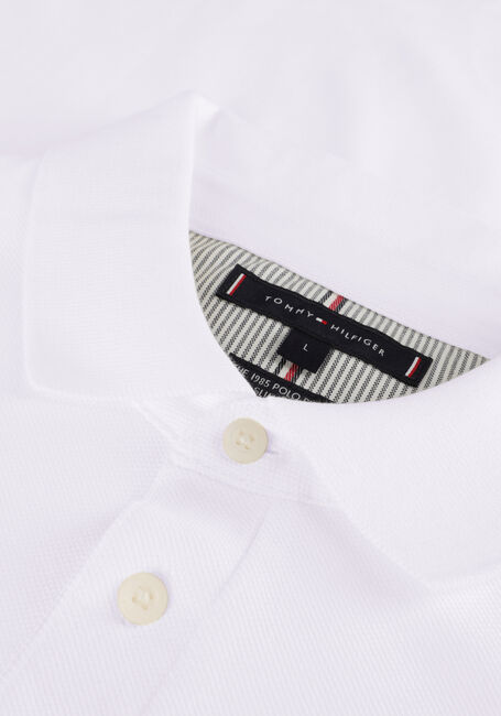 Witte TOMMY HILFIGER Polo CORE 1985 SLIM POLO Witte TOMMY HILFIGER Polo CORE 1985 SLIM POLO - large