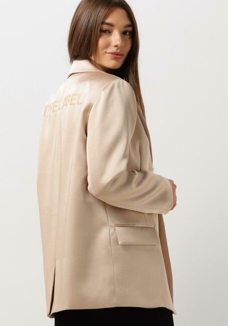 ALIX THE LABEL Blazer LADIES WOVEN SHINY COAT Écru - large