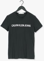 CALVIN KLEIN T-shirt INSTITUTIONAL L en noir