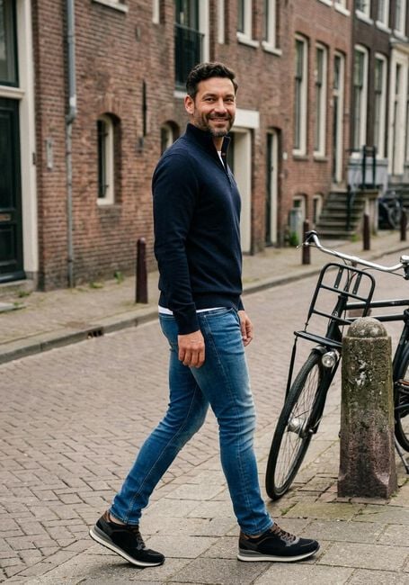 Blauwe PME LEGEND Slim fit jeans TAILWHEEL - large