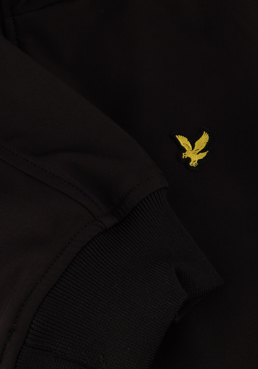 Zwarte LYLE & SCOTT Jack MESH BACK SOFTSHELL JACKET - large