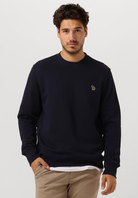 PS PAUL SMITH Chandail MENS REG FIT SWEATSHIRT ZEBRA Bleu foncé - large