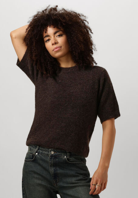 Bruine MY ESSENTIAL WARDROBE Trui TAMMIEMW KNIT PULLOVER SS - large