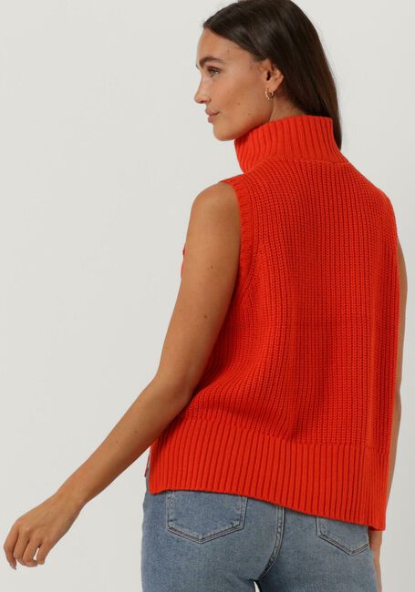 CC HEART Spencer EMILY ZIP KNIT VEST en orange - large