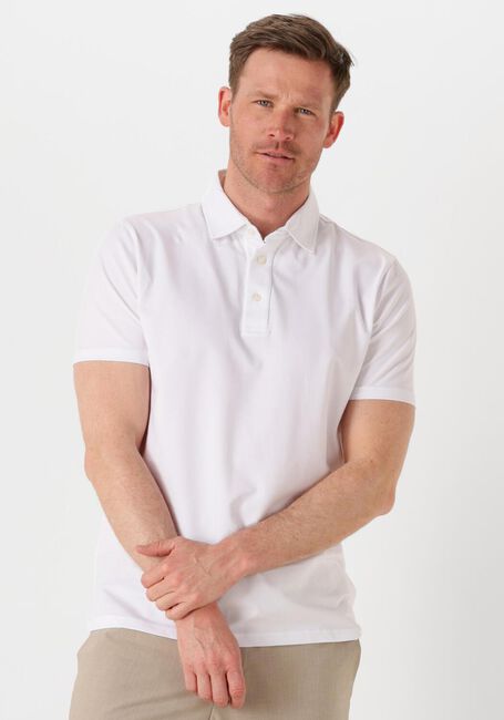Witte GENTILUOMO Polo POLO 3 BUTTON J2017-202 - large