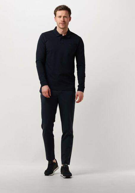 BOSS ORANGE Polo PASSERBY Bleu foncé - large