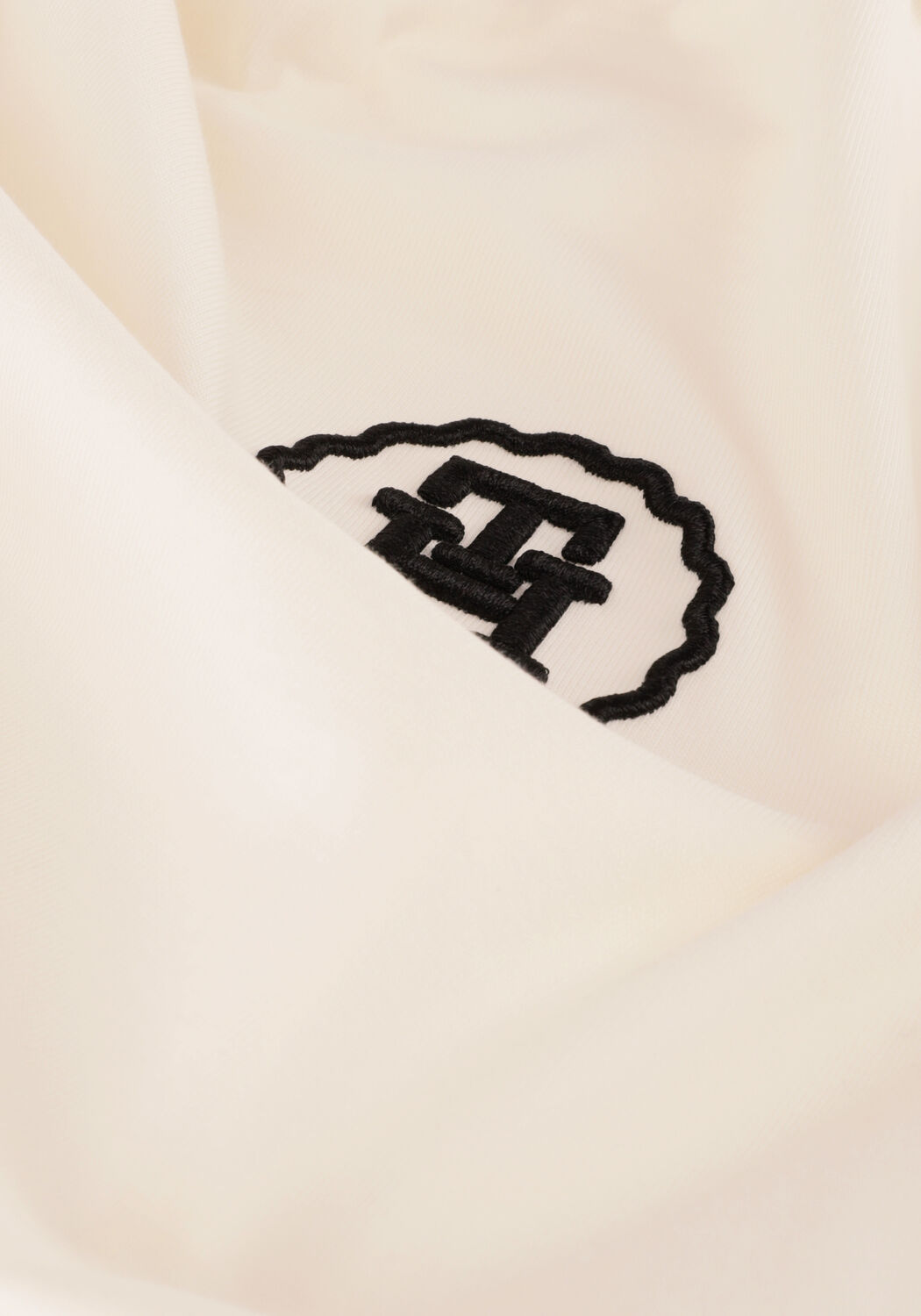 Creme TOMMY HILFIGER T-shirt SMD MDRN REG EMB C-NK SS - large