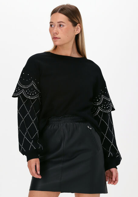 Zwarte LIU JO Trui FELPA CHIUSA - large