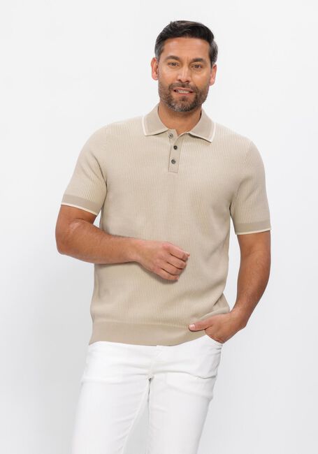 PROFUOMO Polo POLO SS COTTON SILK en beige - large