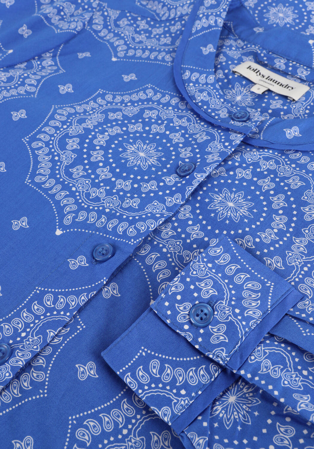 LOLLYS LAUNDRY Mini robe VEGA en bleu - large