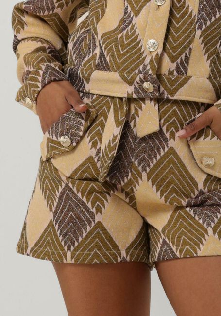 Beige AMAYA AMSTERDAM Broeken/jumpsuits EDINA SHORT - large