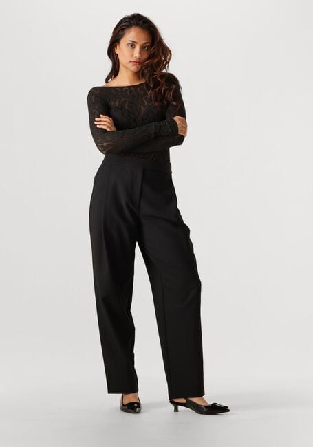 Zwarte WOLFORD Top LEO STRING BODY - large