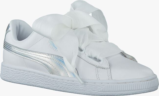 filter betreuren terugbetaling Witte PUMA Sneakers BASKET HEART EXPLOSIVE | Omoda