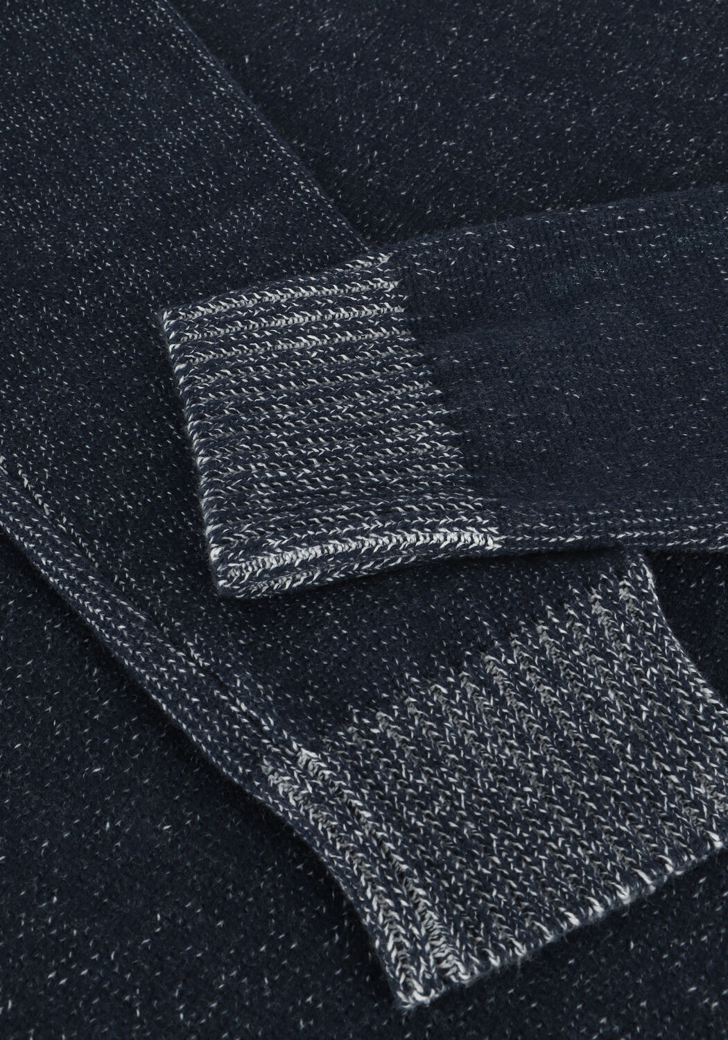 Donkerblauwe SELECTED MEN Trui SLHMARLED LS KNIT CREW NECK M - large