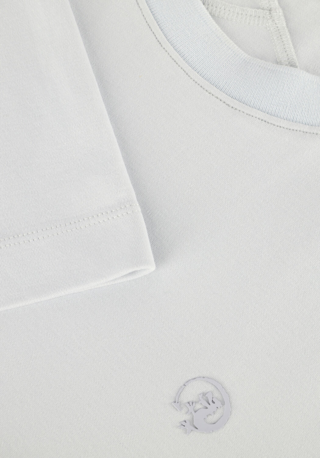 CAST IRON T-shirt SHORT SLEEVE R-NECK REGULAR FIT INTERLOCK Bleu clair - large