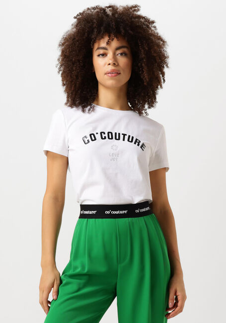 Witte CO'COUTURE T-shirt COCO LJ GLITTER TEE - large