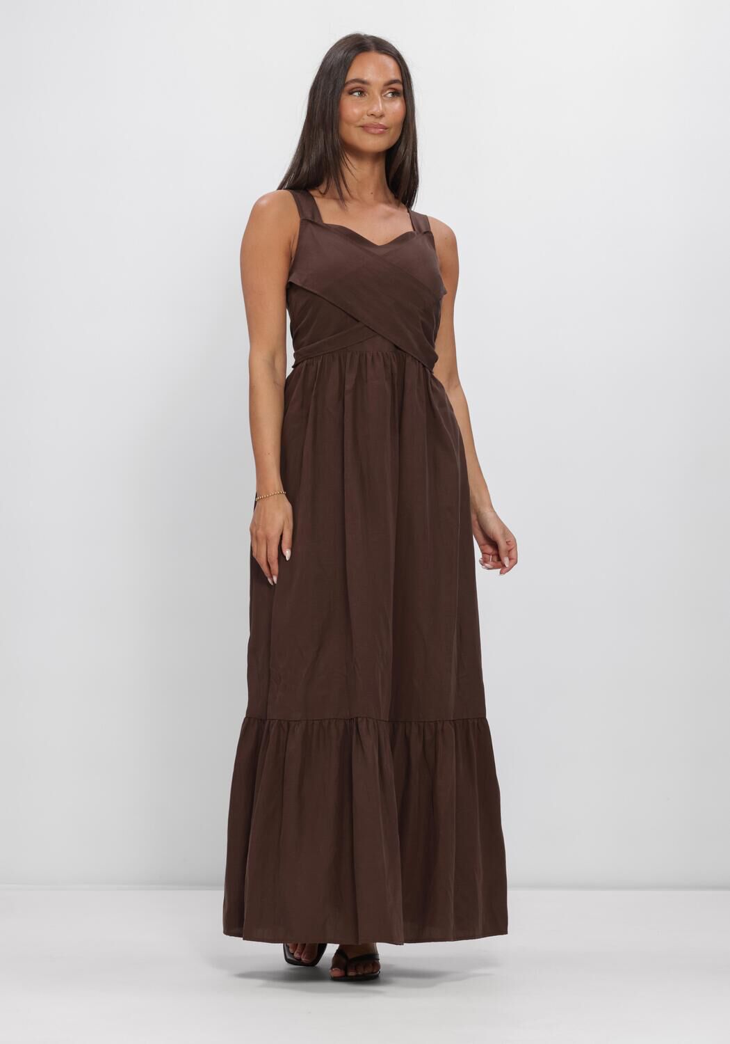 Bruine LIU JO Midi jurk ABITO TS NAV - large