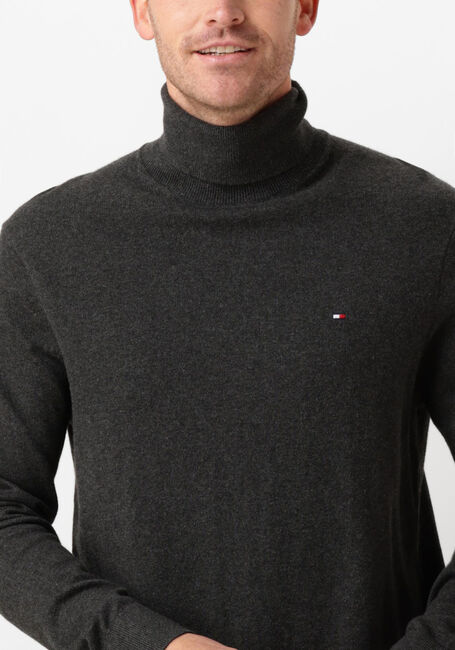 TOMMY HILFIGER Col roulé PIMA ORG CTN CASHMERE ROLL NECK Gris foncé - large