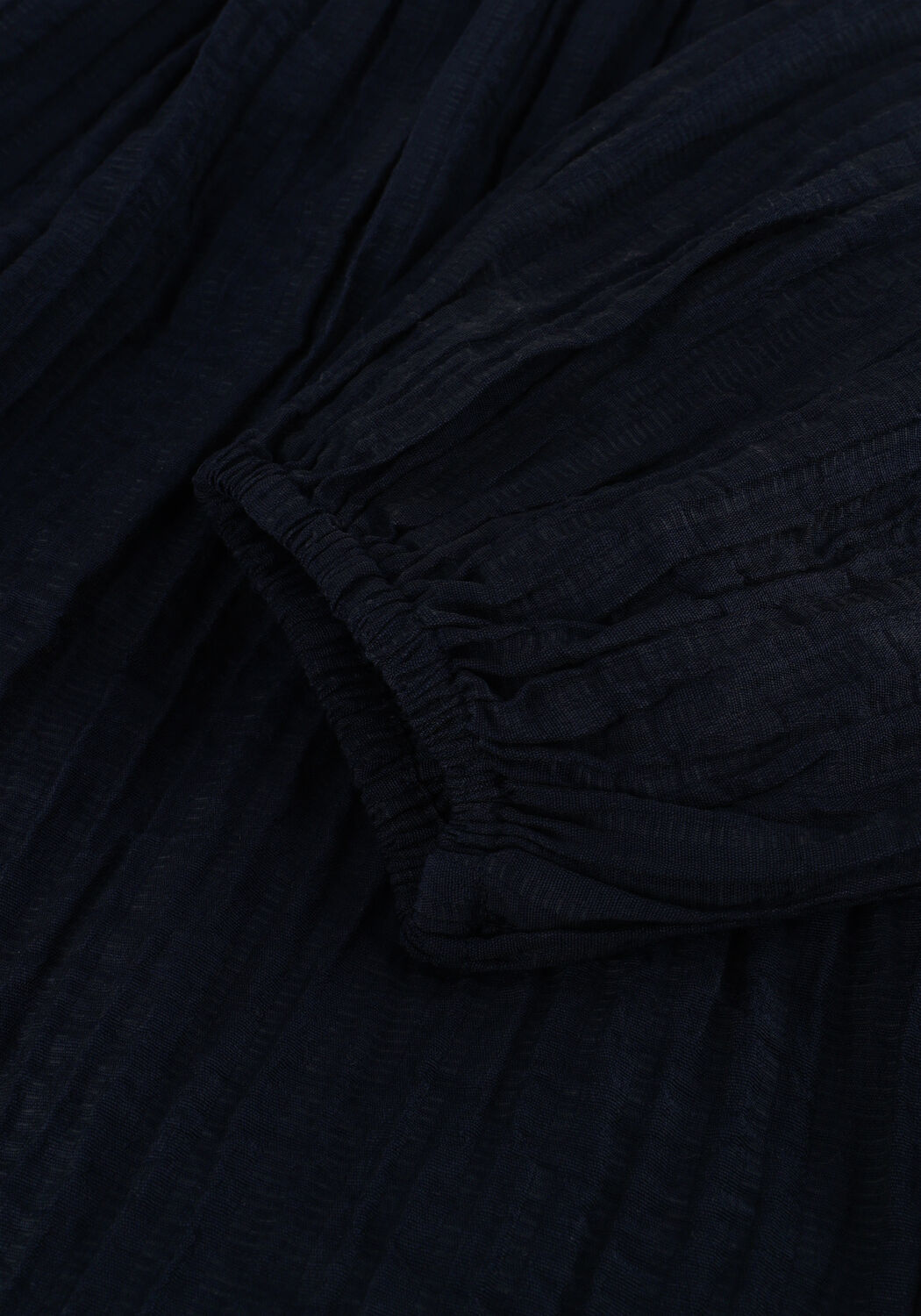 Donkerblauwe NEO NOIR Maxi jurk SILFI CREPE DRESS - large