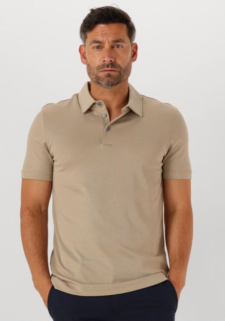 BOSS BLACK Polo PALOSH 30 en beige - large