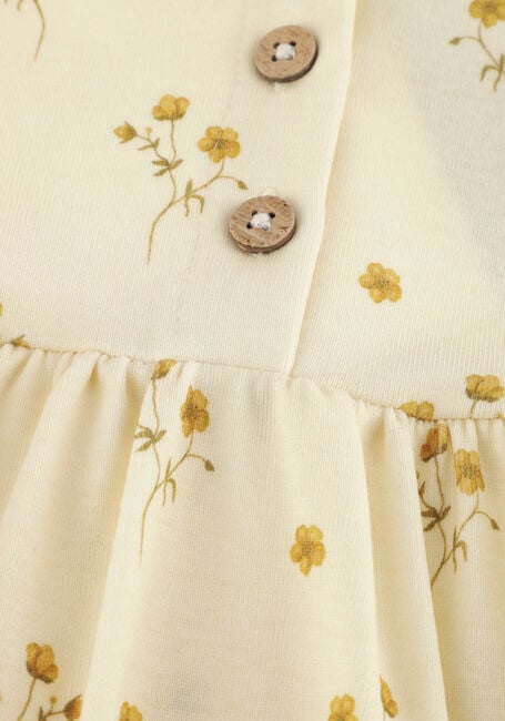 Ecru LIL' ATELIER Mini jurk NBFLAYO SIF LS BODY DRESS LIL - large