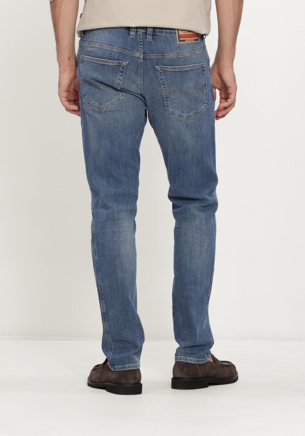 Blauwe DIESEL Straight leg jeans 1993 D-VYL - large