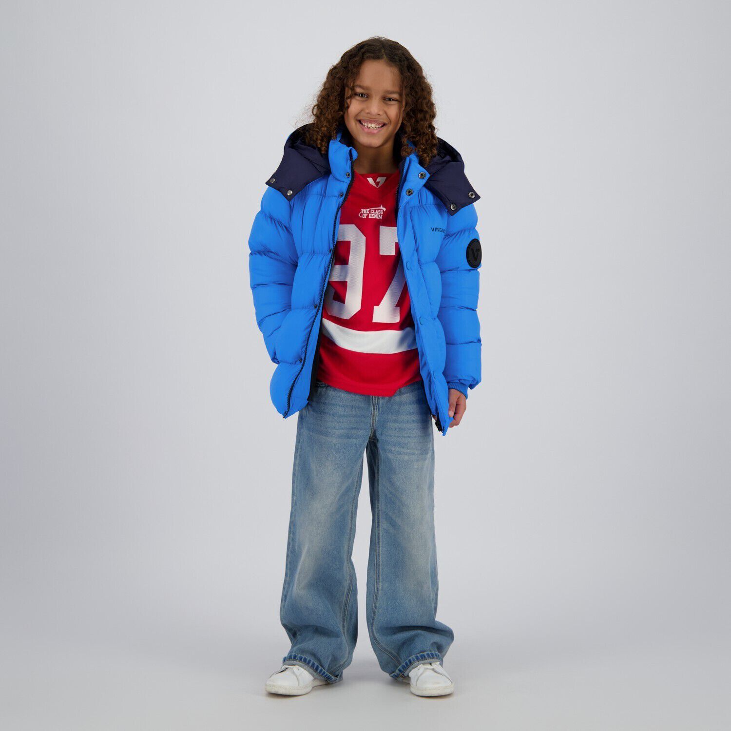 Blauwe VINGINO Gewatteerde jas TOCLAR - large