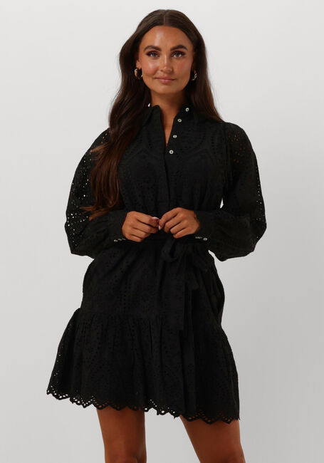 Y.A.S. Mini robe YASHOLI LS BELT DRESS en noir - large