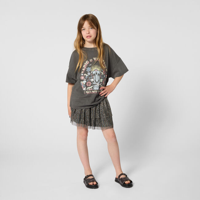 ZADIG & VOLTAIRE T-shirt X60528 en noir - large