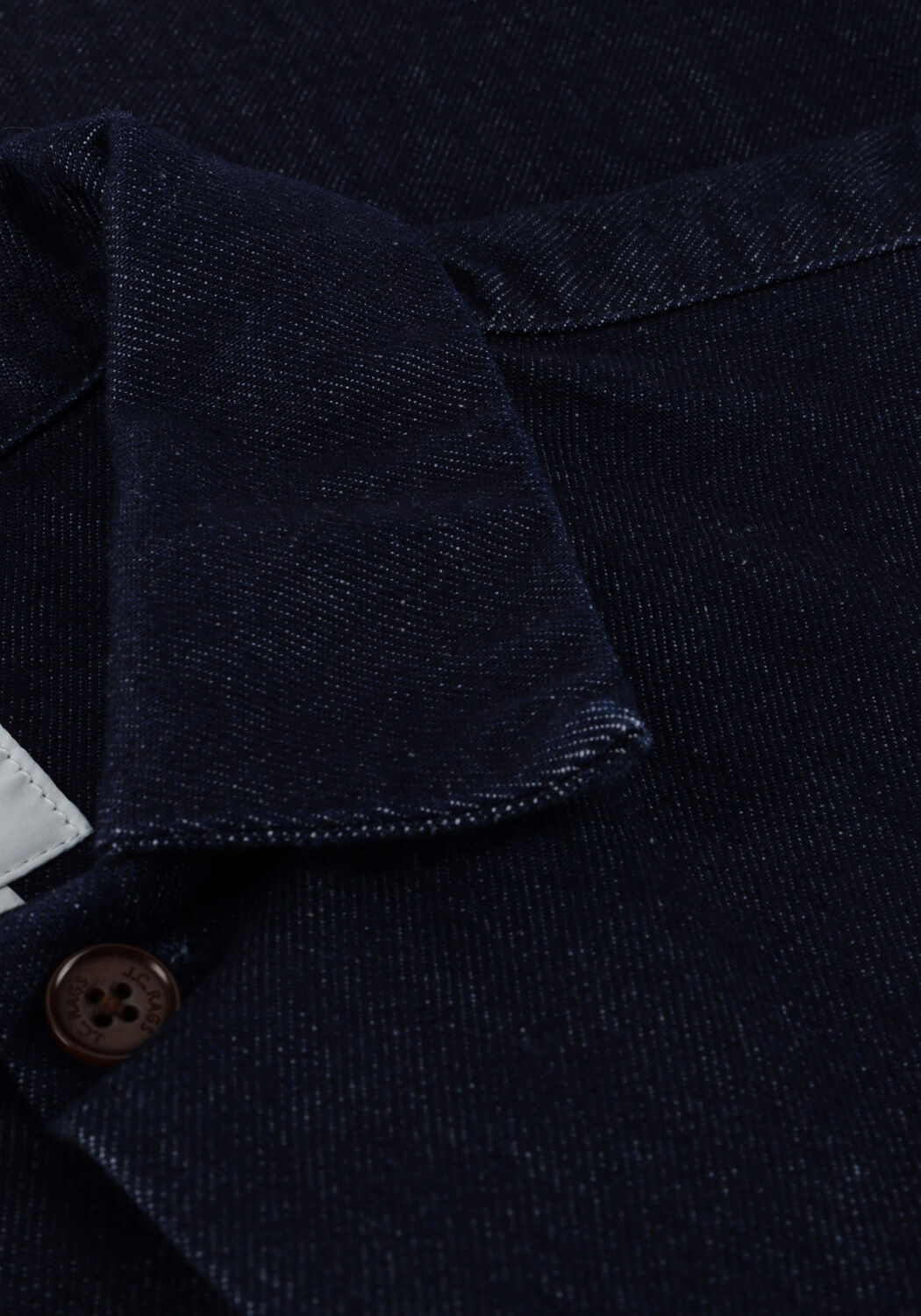 JC RAGS Surchemise OVERSHIRT ROUX Bleu fonc&eacute; - large