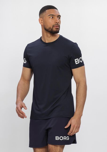 BJORN BORG BORG T-SHIRT Polos & T-Shirts Bleu fonc&eacute; - large