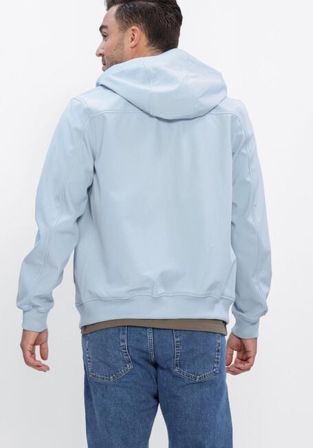 Lichtblauwe LYLE & SCOTT Jack MESH BACK SOFTSHELL JACKET - large