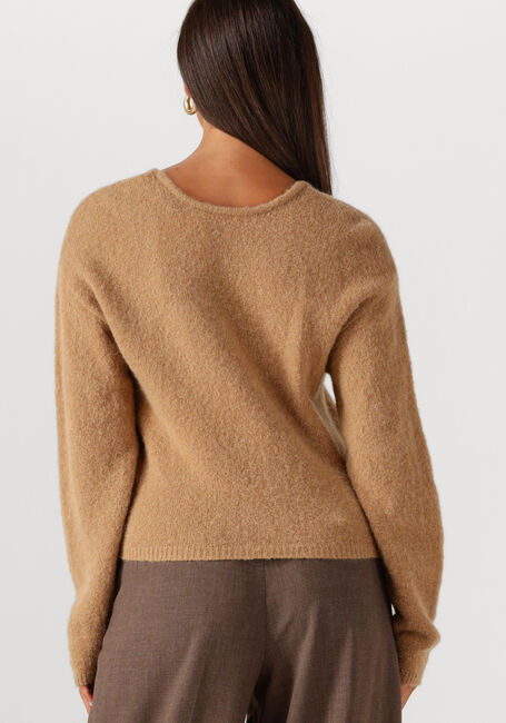 Camel MSCH COPENHAGEN Vest MSCHMILANIA HOPE CARDIGAN - large