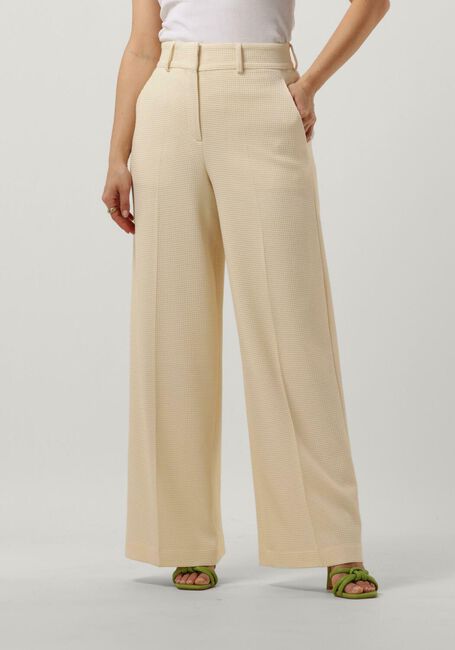 VANILIA Pantalon THE WIDE LEG Crème - large