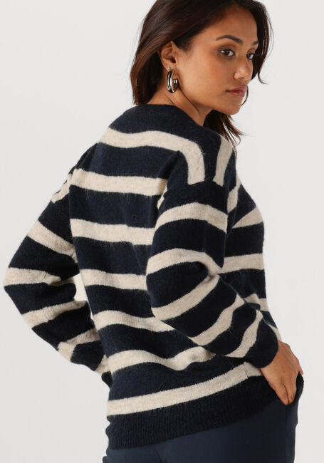 Donkerblauwe MSCH COPENHAGEN Trui MSCHFESTINA HOPE PULLOVER STP - large