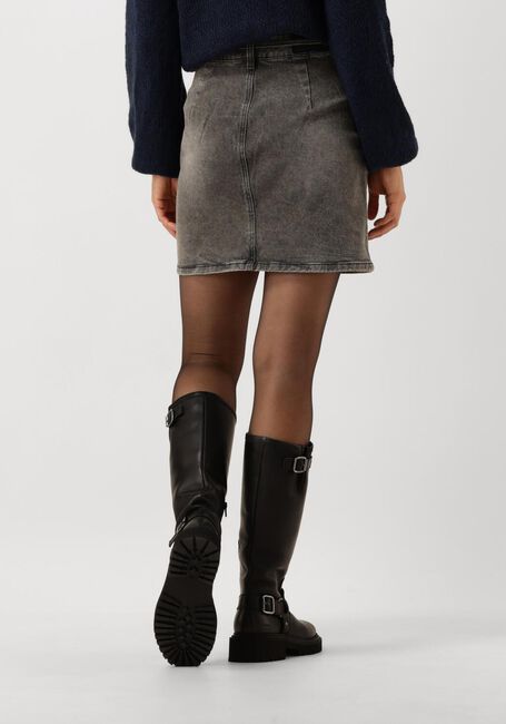 Y.A.S. Mini-jupe YASRINA HW DENIM SKIRT Gris foncé - large