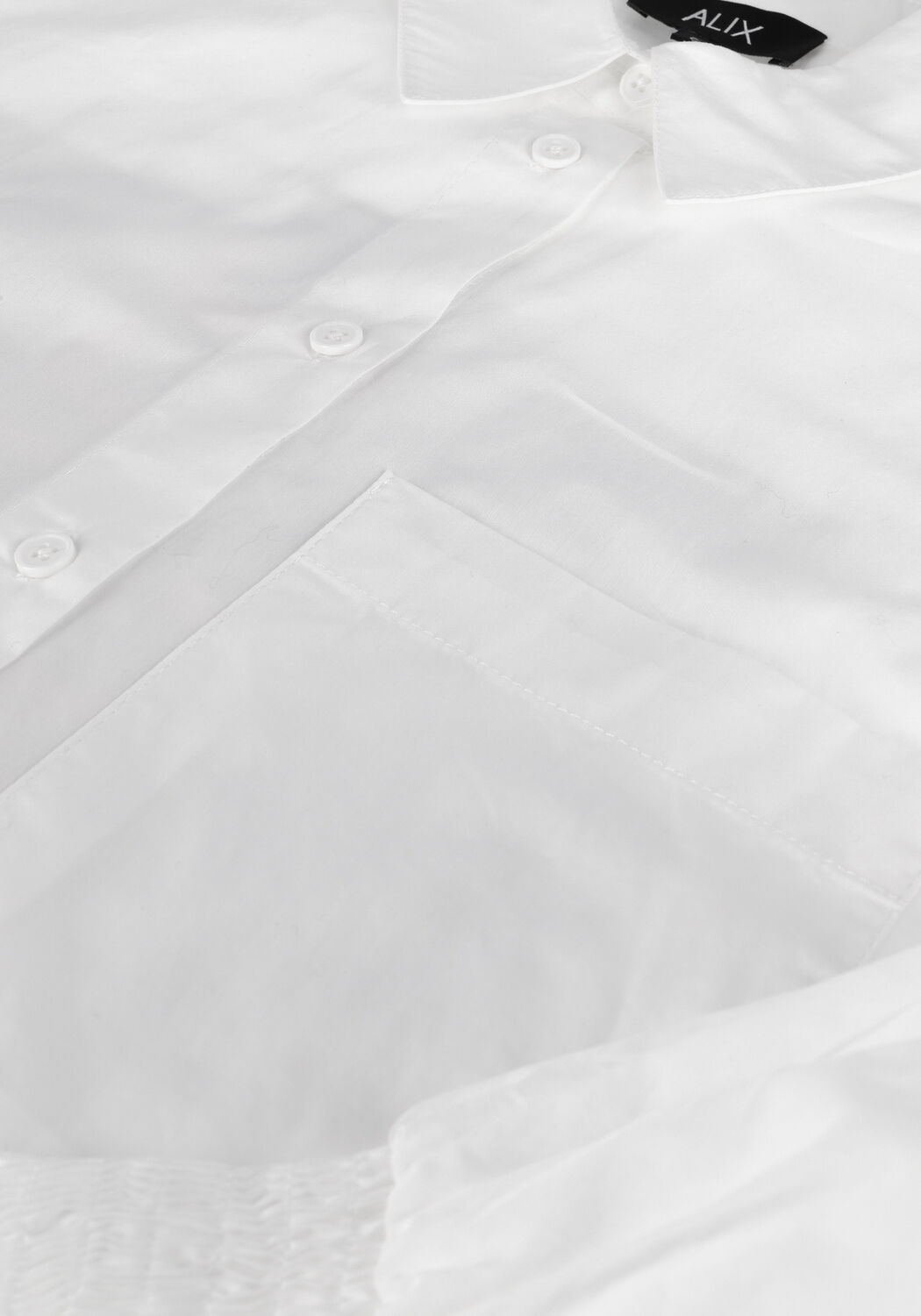 ALIX THE LABEL LADIES WOVEN ALIX POPLIN BLOUSE Blouses &Eacute;cru - large