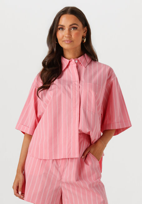 Roze WITHBLACK  WBLGUNILLA STRIPE SHIRT - large