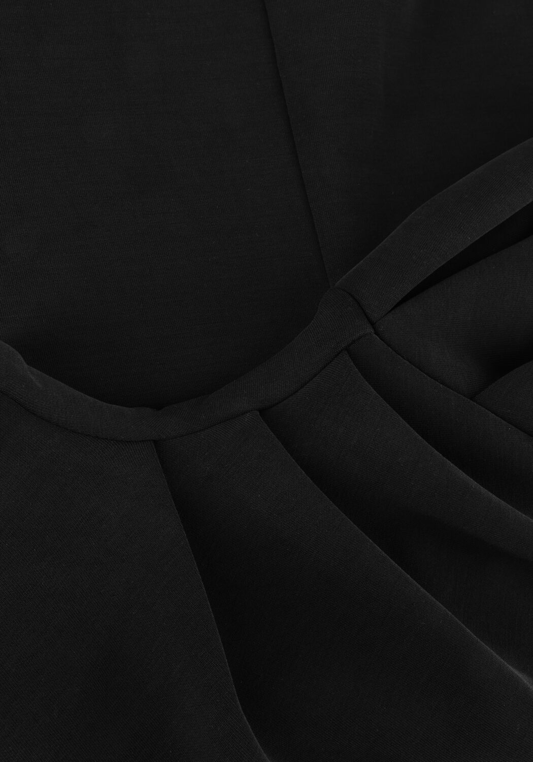 Zwarte SELECTED WOMEN Coltrui SLFFENJA LS T-NECK TOP - large