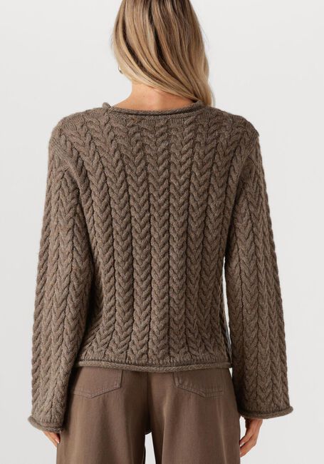 MODSTRÖM Pull KURTISMD O-NECK en marron - large