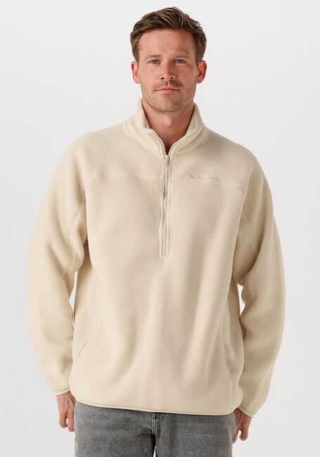 Ecru PEAK PERFORMANCE Trui M FLEECE HALF ZIP - large