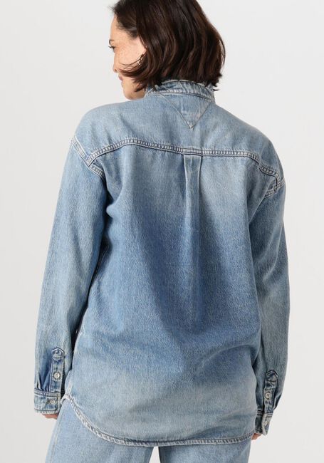 TOMMY JEANS RELAXED FIT OVERSHIRT AI6037 EXT Blouses en bleu - large