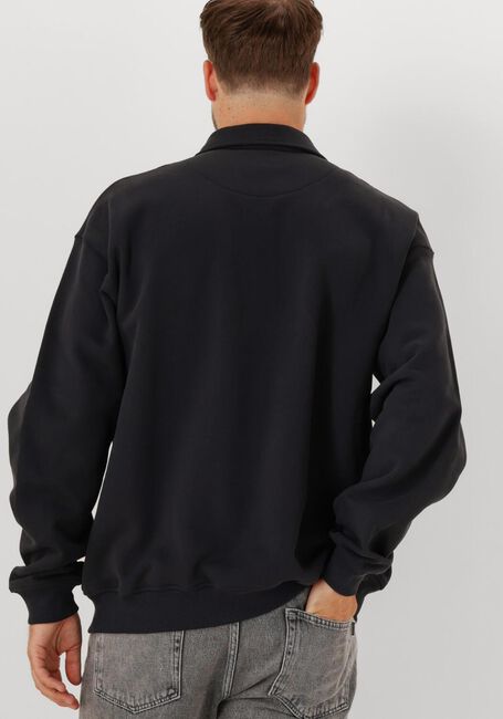 WOODBIRD Chandail WBTOM ZIP POLO en noir - large