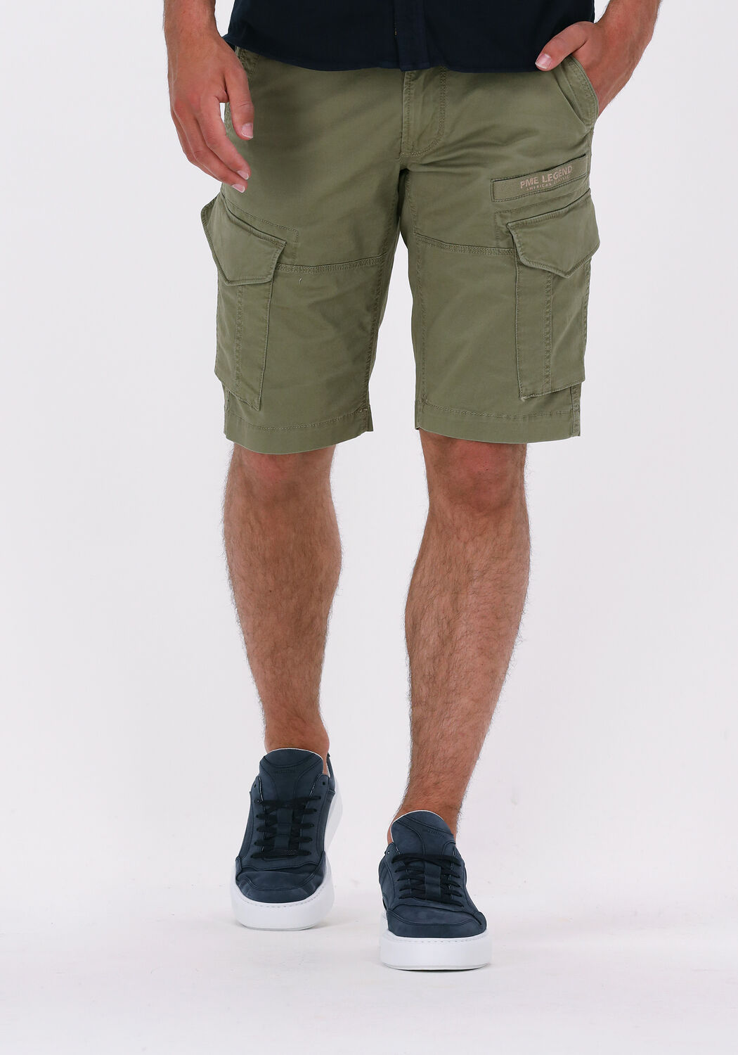 groene pme legend korte broek nordrop cargo shorts stretch twill