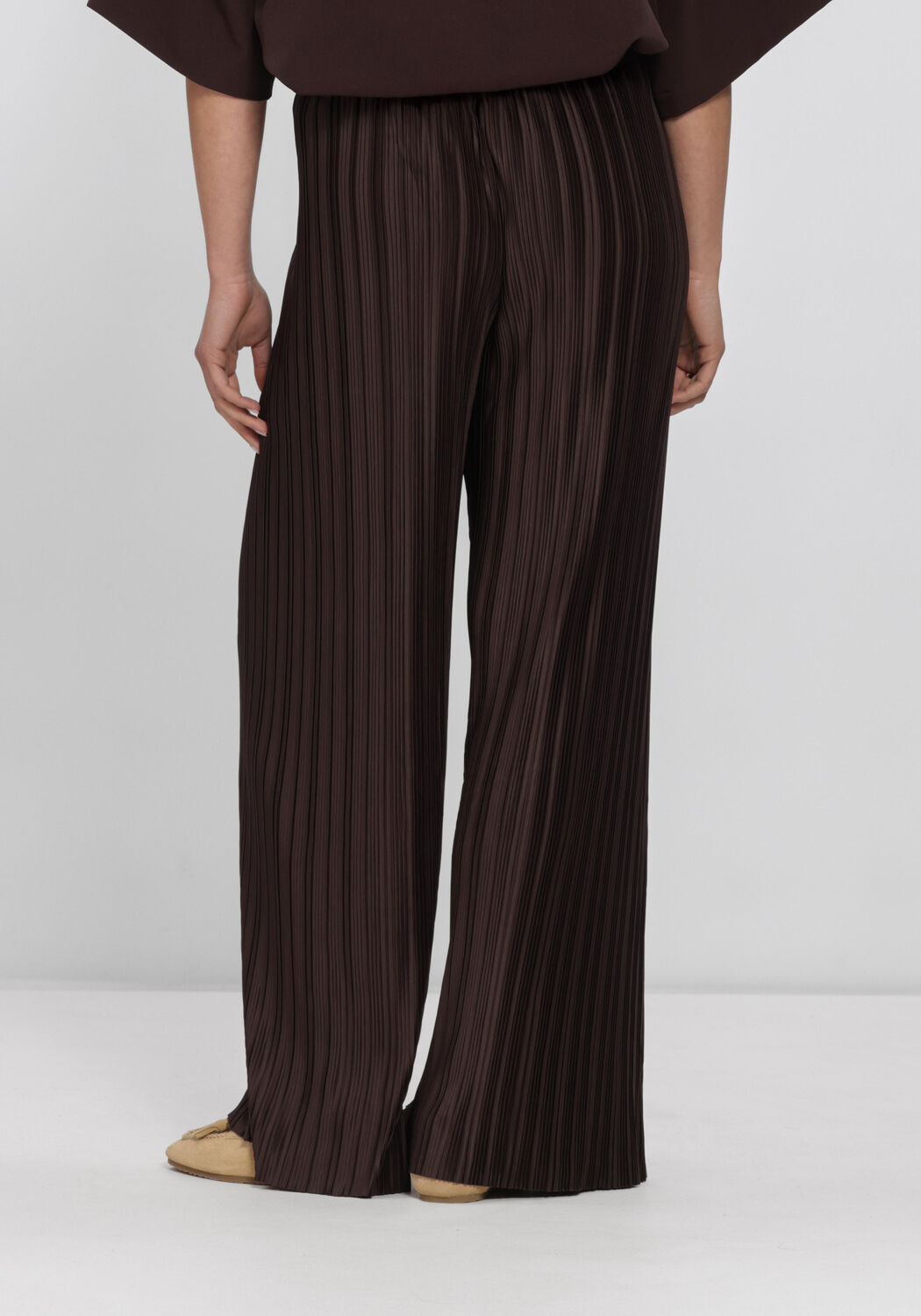 Bruine GRACE & MILA Broeken/jumpsuits SS2623004 - large
