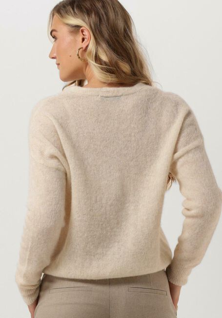 SUMMUM Gilet CARDIGAN COSY SUPERFINE ALPACA KNIT en blanc - large