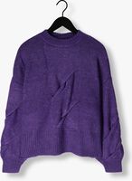 Paarse Y.A.S. Trui YASLEXU LS KNIT PULLOVER