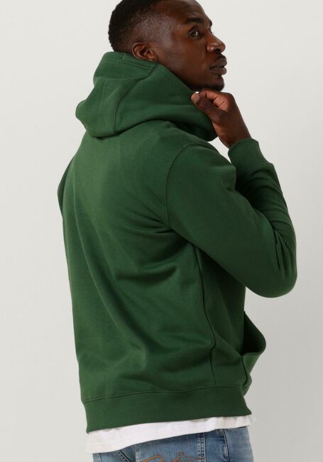 TOMMY JEANS Chandail REGULAR FLEECE HOODIE Vert fonc&eacute; - large
