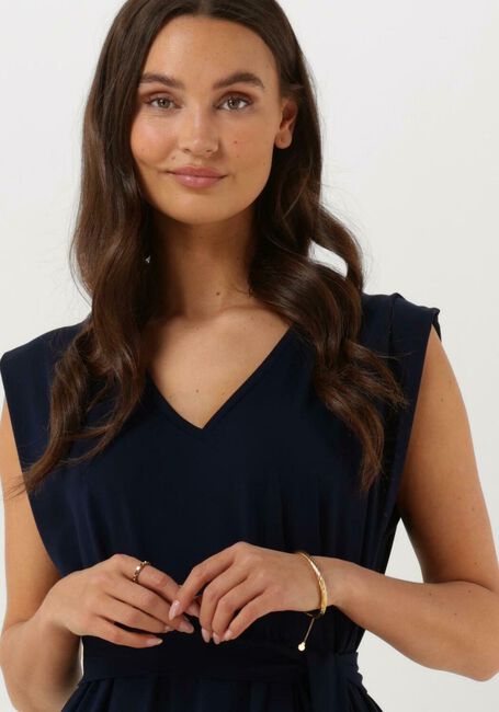 KNIT-TED Robe midi MAAN Bleu foncé - large