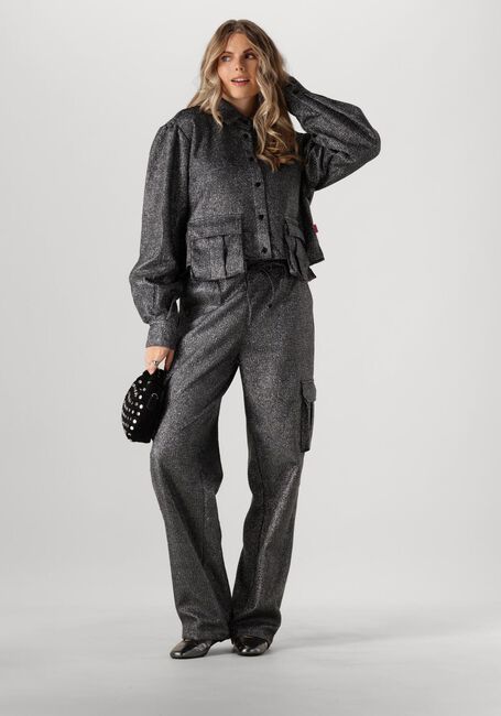 HARPER & YVE Pantalon cargo LEAH-PA en argent - large